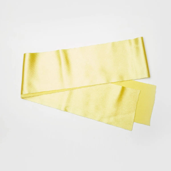 Lemon Yellow Crossed Halterneck Tie-Back Lyrical Dress | 1st Position 