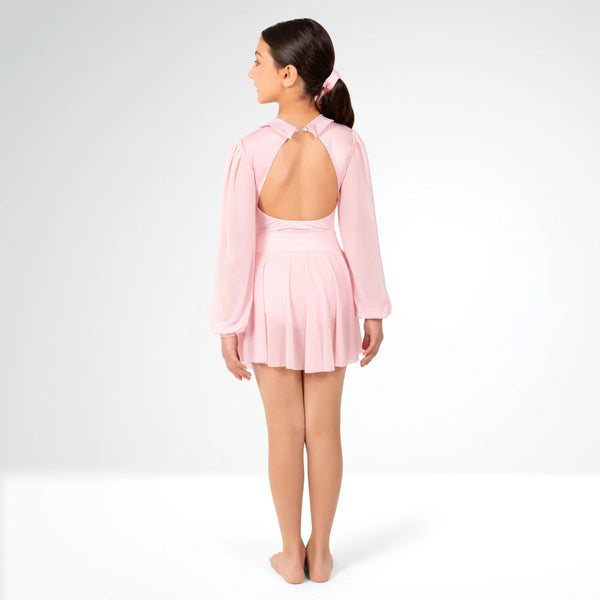 Laced Ribbon Leotard with Separate Half-Circle Skirt | 1st Position 