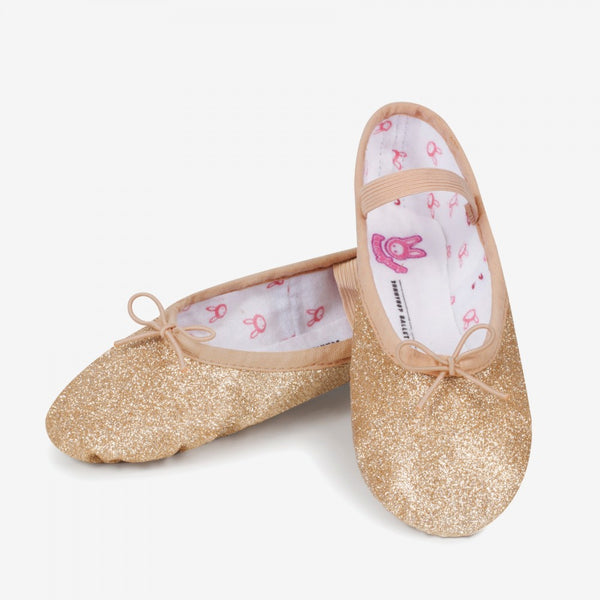 Bloch 0225 Glitterdust Full Sole Ballet Shoe | Dazzle Dancewear Ltd