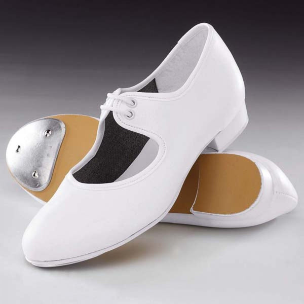 1st Position Low Heel PU Tap Shoes | Dazzle Dancewear Ltd