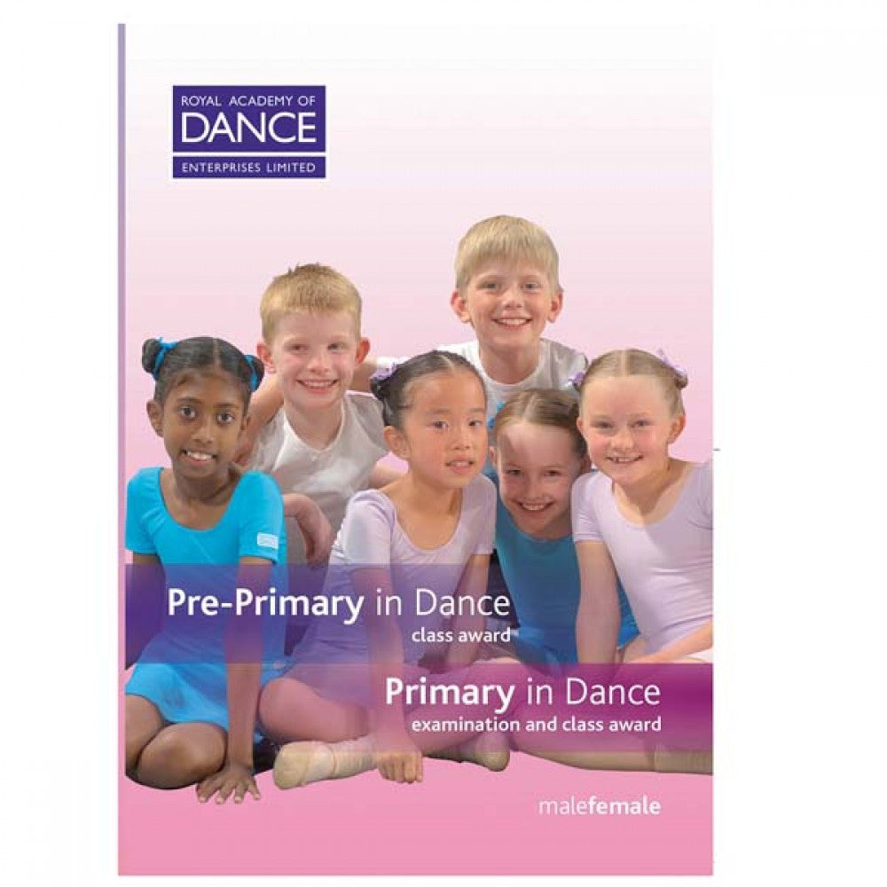 RAD Pre Primary/Primary in Dance DVD's (Set of 2) - Dazzle Dancewear Ltd