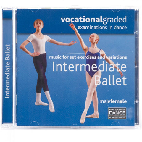 RAD Vocational Intermediate Ballet CD - Dazzle Dancewear Ltd
