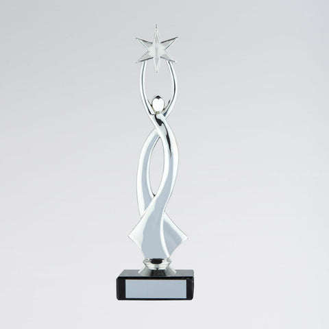Silver Performing Star Trophy-Dazzle Dancewear Ltd