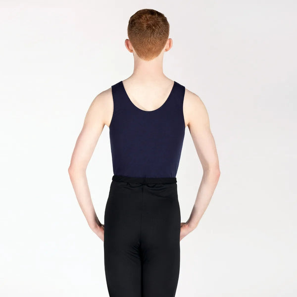 1st Position Male Sleeveless Scoop Neck Ballet Dance Leotard - Dazzle Dancewear Ltd