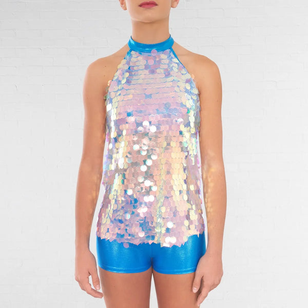 Sequin Halterneck Top and Hot Pants | 1st Position