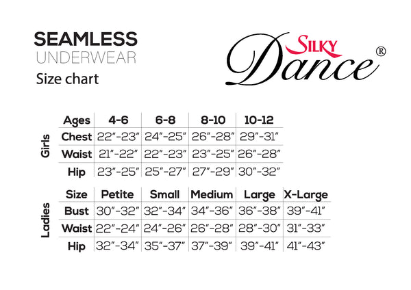 Seamless High Cut Dance Brief  | Silky - Dazzle Dancewear Ltd