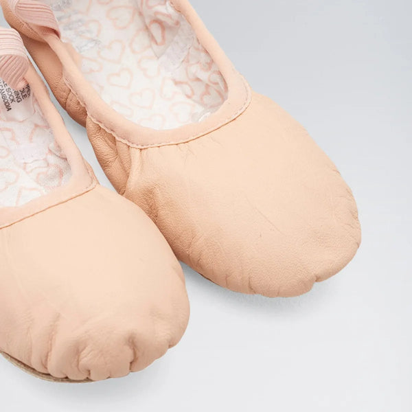 Bloch 227 Belle Pink Full Sole Leather Ballet Shoe - Dazzle Dancewear Ltd