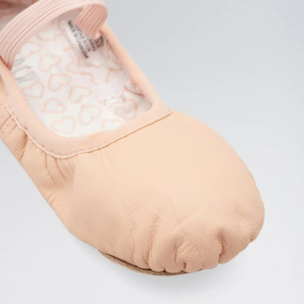 Bloch 227 Belle Pink Full Sole Leather Ballet Shoe - Dazzle Dancewear Ltd