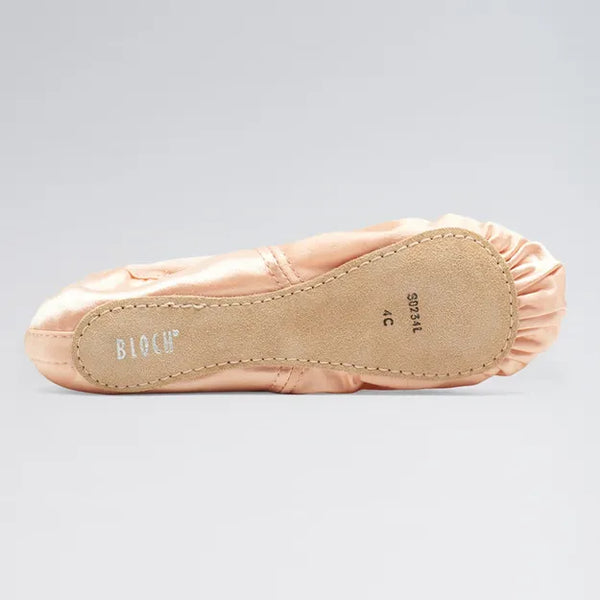 Bloch 234 Stretch Satin Full Sole Ballet Shoe - Dazzle Dancewear Ltd