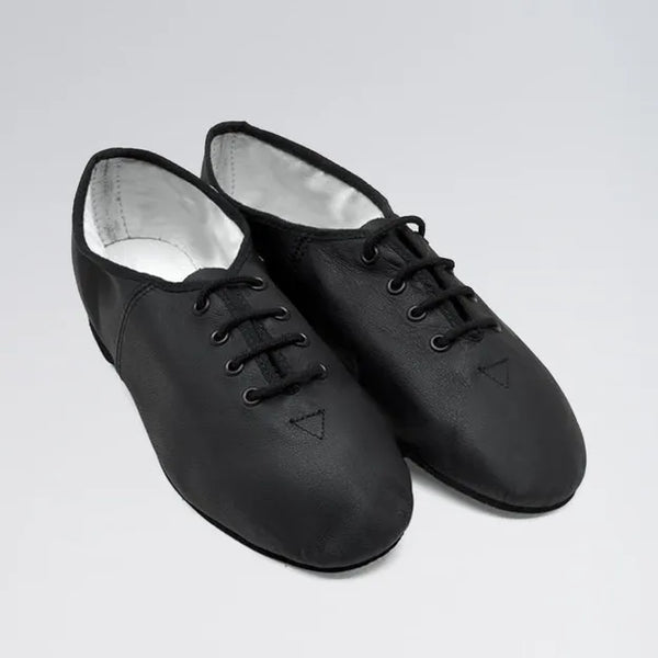 Bloch 462 Essential Black Full Sole Lace Up Jazz Shoe - Dazzle Dancewear Ltd