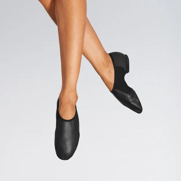 Bloch 495 Black NEO Flex Slip On Jazz Dance Shoes | Dazzle Dancewear Ltd