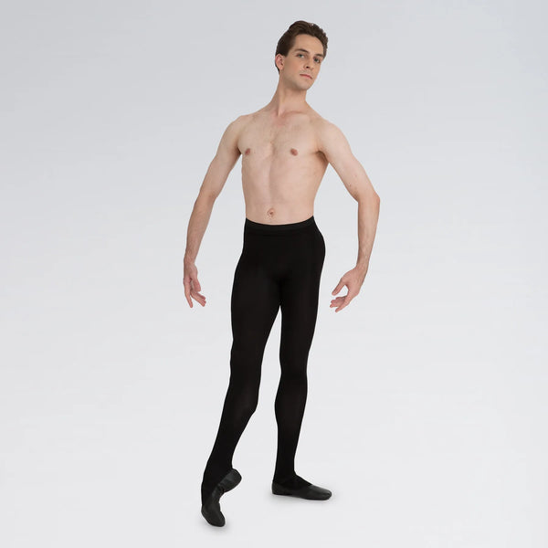 Men’s Knit Footed Tights With Back Seams | Capezio  - Dazzle Dancewear Ltd