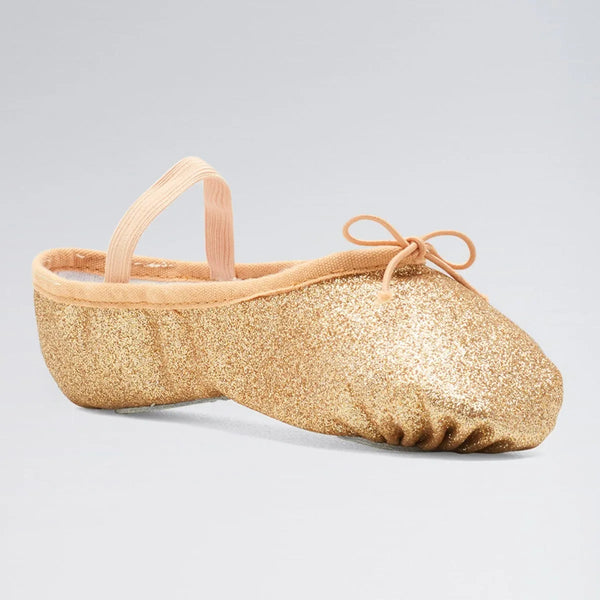 Bloch 0225 Glitterdust Full Sole Ballet Shoe | Dazzle Dancewear Ltd