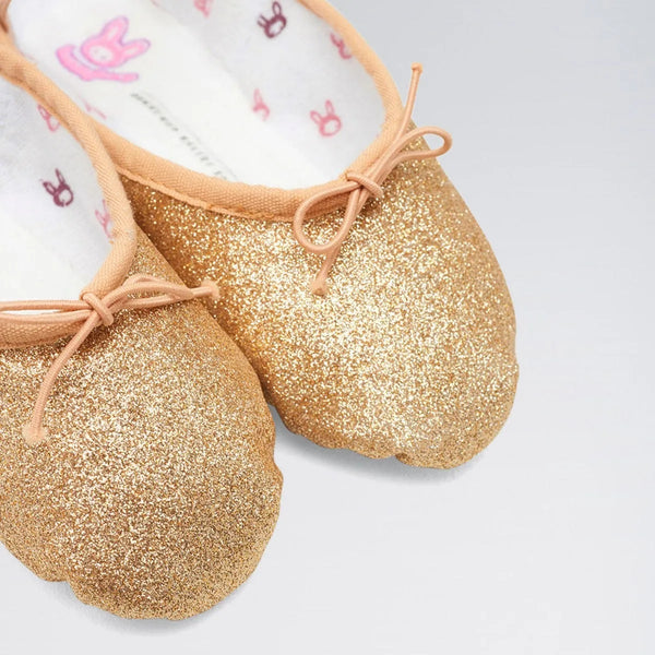 Bloch 0225 Glitterdust Full Sole Ballet Shoe | Dazzle Dancewear Ltd