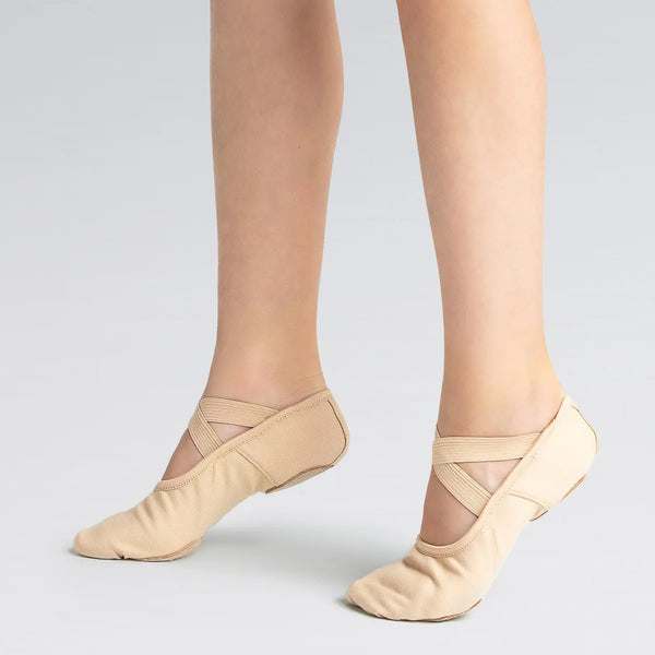 Capezio 2037 Hanami Canvas Stretch Split Sole Ballet Shoes - Dazzle Dancewear Ltd