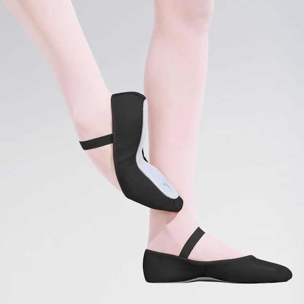 Capezio 205 Black Daisy Leather Ballet Dance Shoes - Dazzle Dancewear Ltd