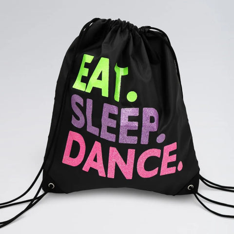 Eat.Sleep.Dance Drawstring Bag | Capezio - Dazzle Dancewear Ltd