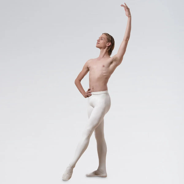 Men’s Knit Footed Tights With Back Seams | Capezio  - Dazzle Dancewear Ltd