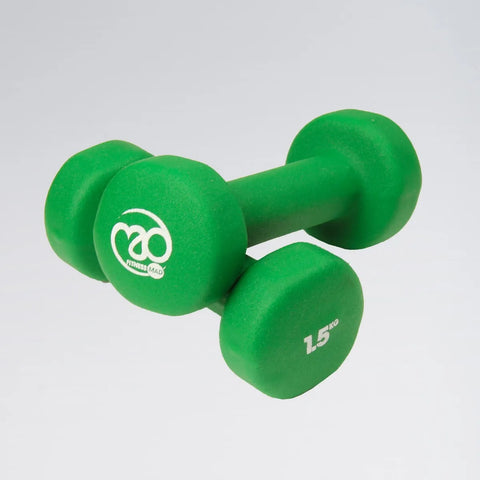 Fitness Mad 1.5Kg Neo Dumbbells - Dazzle Dancewear Ltd