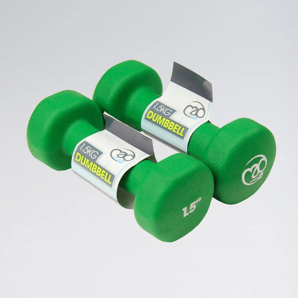 Fitness Mad 1.5Kg Neo Dumbbells - Dazzle Dancewear Ltd