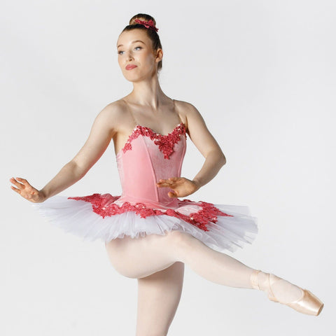 Velvet Luxury Lace Trim Tutu | 1st Position 