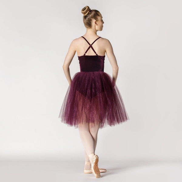 Velvet Beaded Appliqué Tutu | 1st Position 