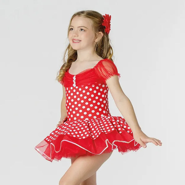 Polka Dot Frill Tutu | 1st Position