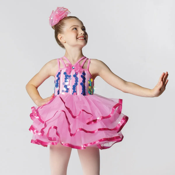 Multi-Strap Ribbon Trimmed Tutu | 1st Position