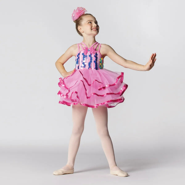 Multi-Strap Ribbon Trimmed Tutu | 1st Position