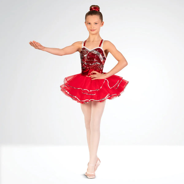 Multi-strap Metallic Tutu | 1st Position