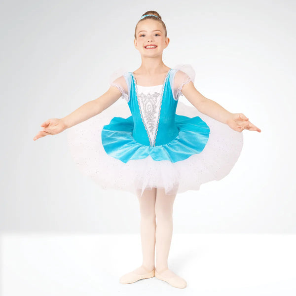 Back Laced Effect Applique Tutu | 1st Position 