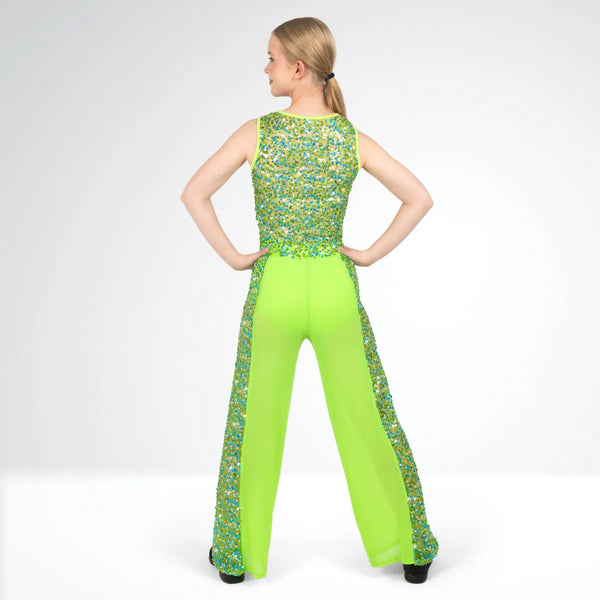 Sequin Top and Separate Mesh Trousers | 1st Position 