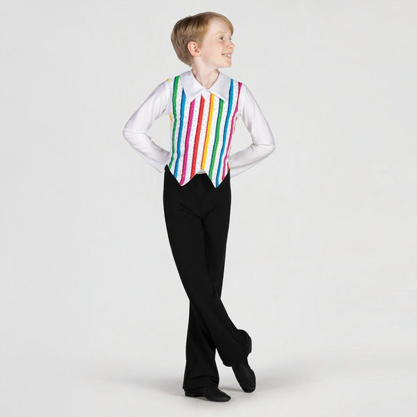 1st Position Rainbow Stripe Vest