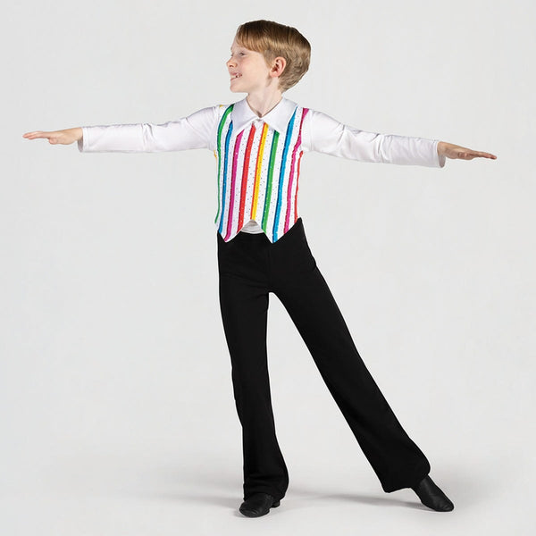 1st Position Rainbow Stripe Vest