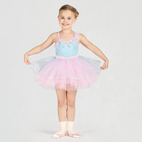 1st Position Fairy One-Shoulder Ballet Dress | Dazzle Dancewear Ltd