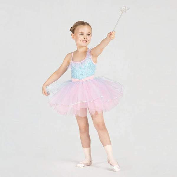 1st Position Fairy One-Shoulder Ballet Dress | Dazzle Dancewear Ltd