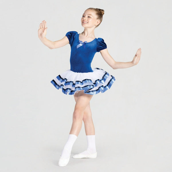 Velour Bodice with Ribbon Trim Tutu | 1st Position 