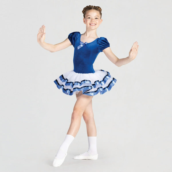 Velour Bodice with Ribbon Trim Tutu | 1st Position 