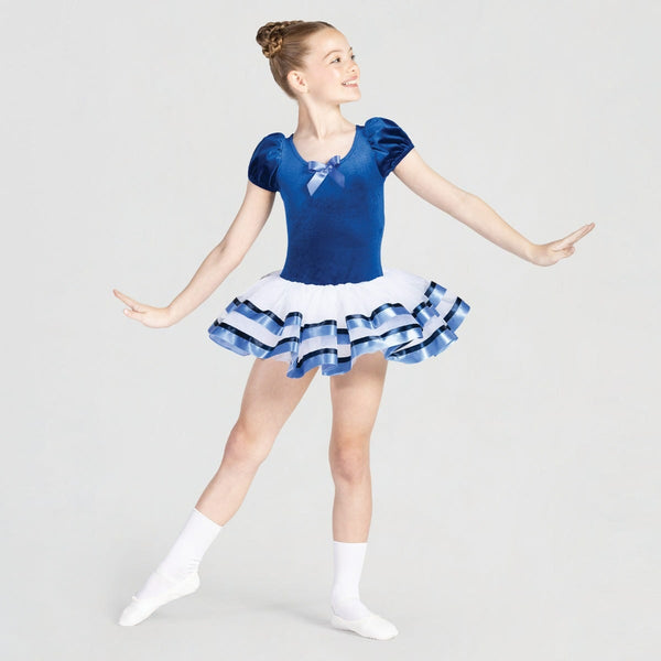 Velour Bodice with Ribbon Trim Tutu | 1st Position 