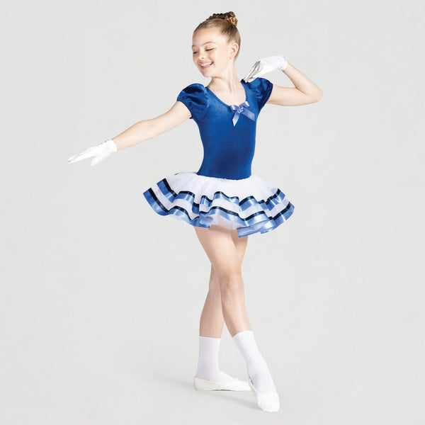 Velour Bodice with Ribbon Trim Tutu | 1st Position 