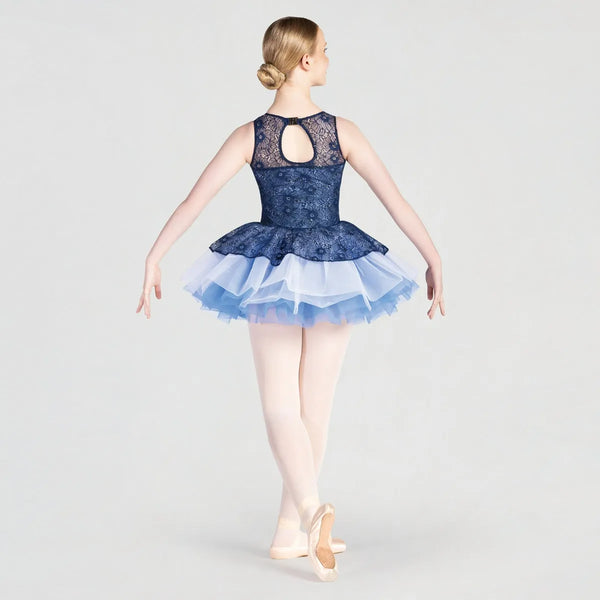 1st Position Lace Bodice with Tonal Tutu | Dazzle Dancewear Ltd