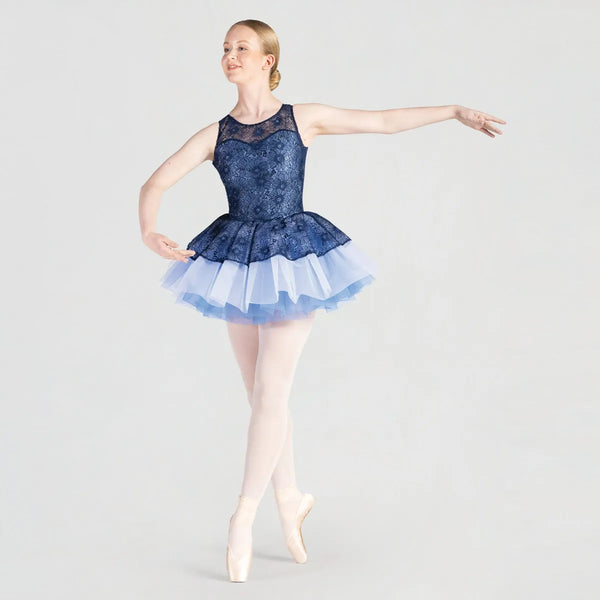 1st Position Lace Bodice with Tonal Tutu | Dazzle Dancewear Ltd