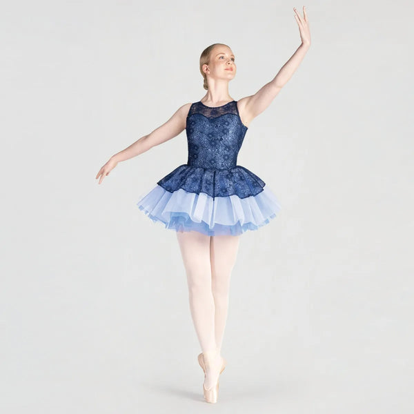 1st Position Lace Bodice with Tonal Tutu | Dazzle Dancewear Ltd