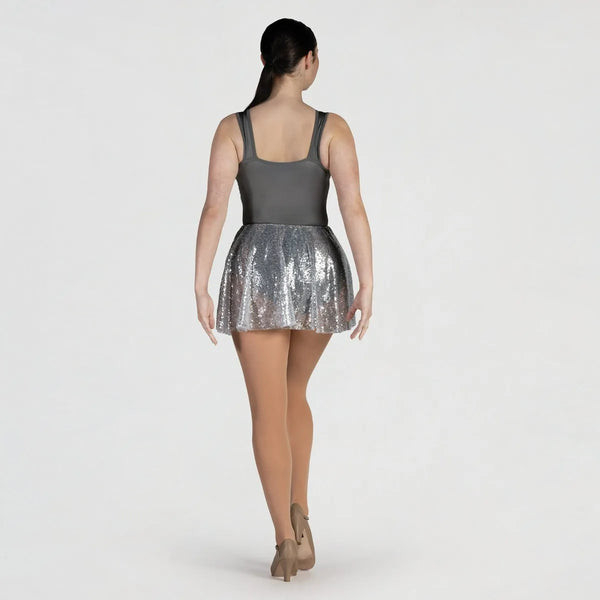 All-Over Sequin Dress with Circular Skirt | 1st Position 