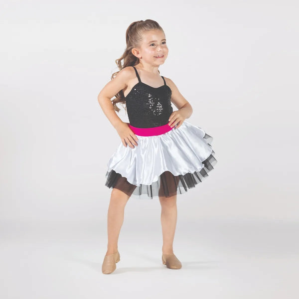 Monochrome Tutu with Sequin Bodice | 1st Position 