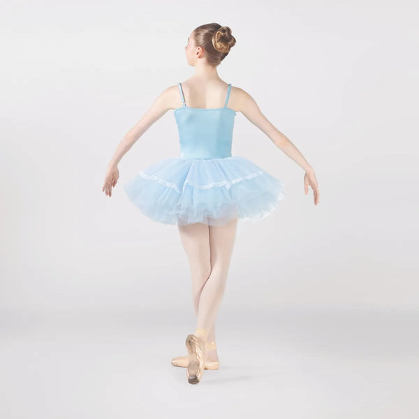 Pinch Front Sequin Tutu with Lace Trim | 1st Position 