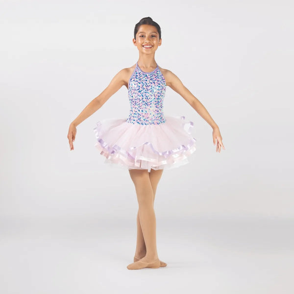 Sequinned Bodice Tutu with Ribbon Trim | 1st Position 