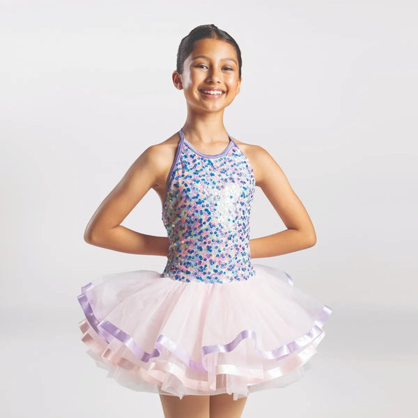 Sequinned Bodice Tutu with Ribbon Trim | 1st Position 