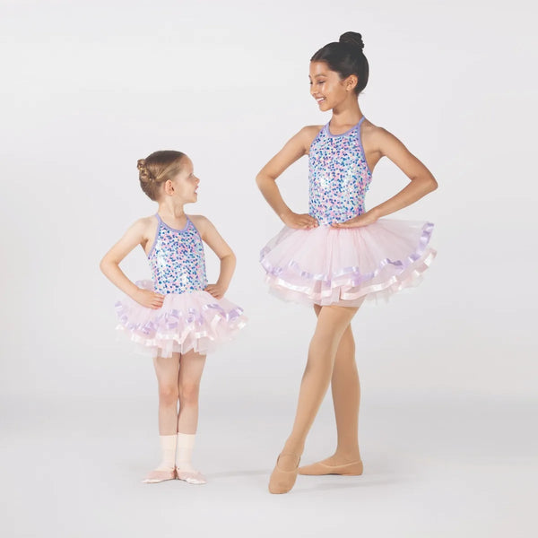 Sequinned Bodice Tutu with Ribbon Trim | 1st Position 