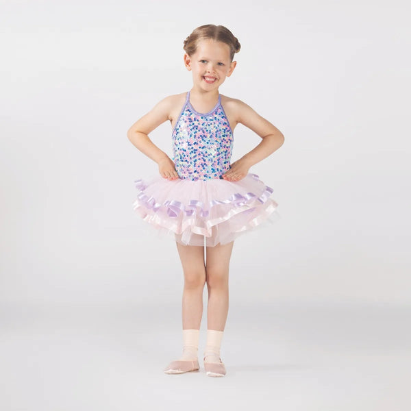 Sequinned Bodice Tutu with Ribbon Trim | 1st Position 